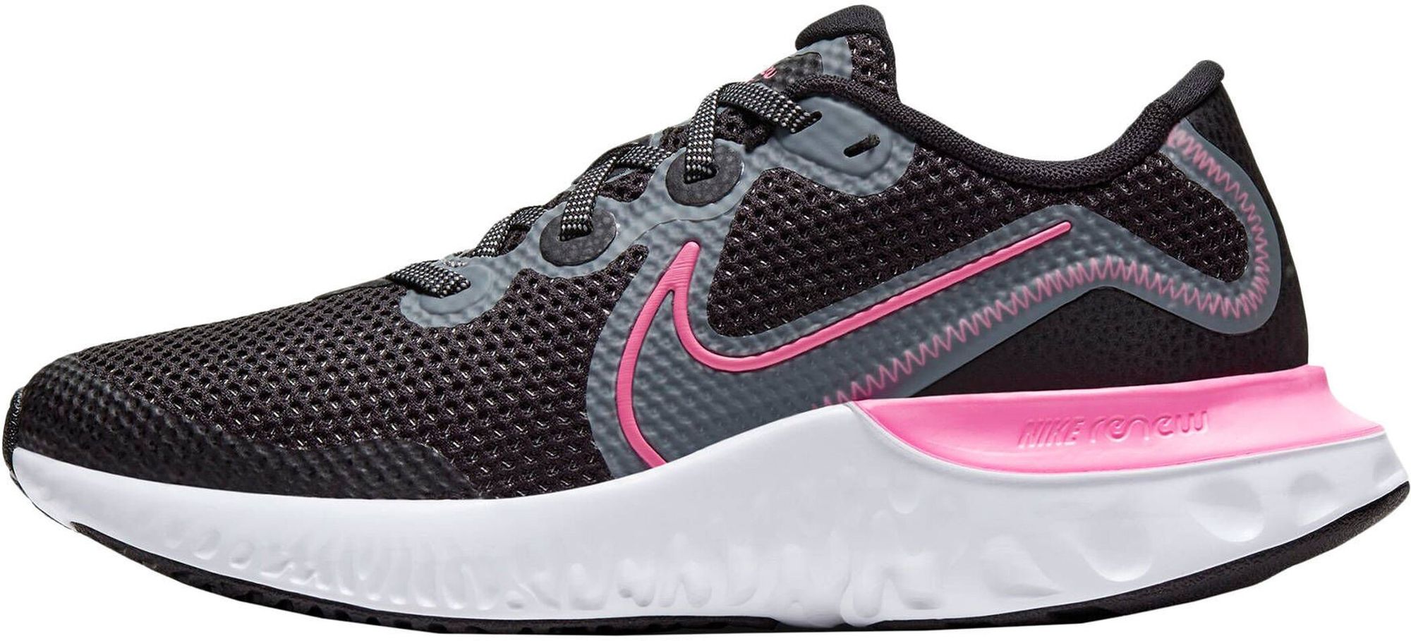 Nike Kinder Sneaker Freizeitschuhe Nike Renew Run (Gs) black/pink glow