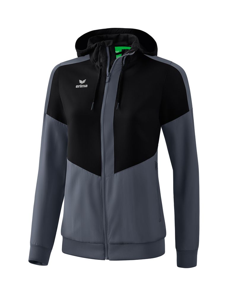 Erima Squad Presentation Jacket - black/slate grey