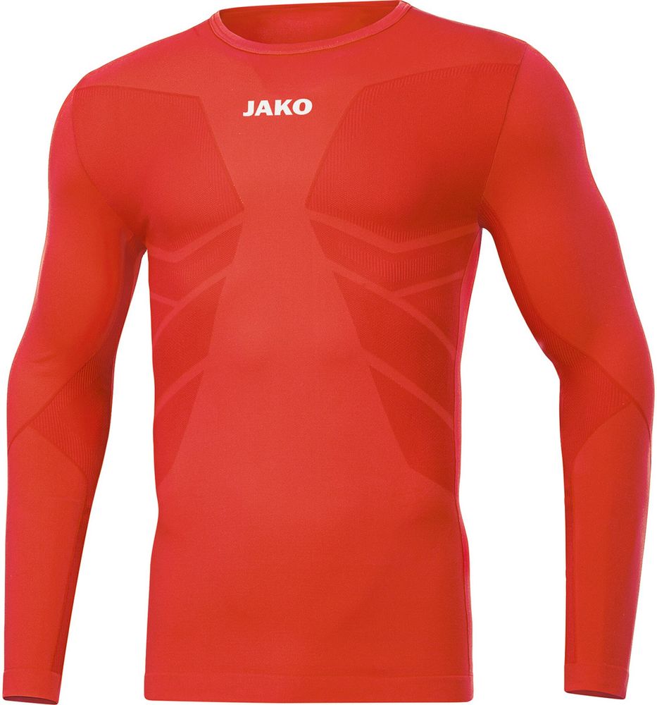 Jako Longsleeve Comfort 2.0 - flame