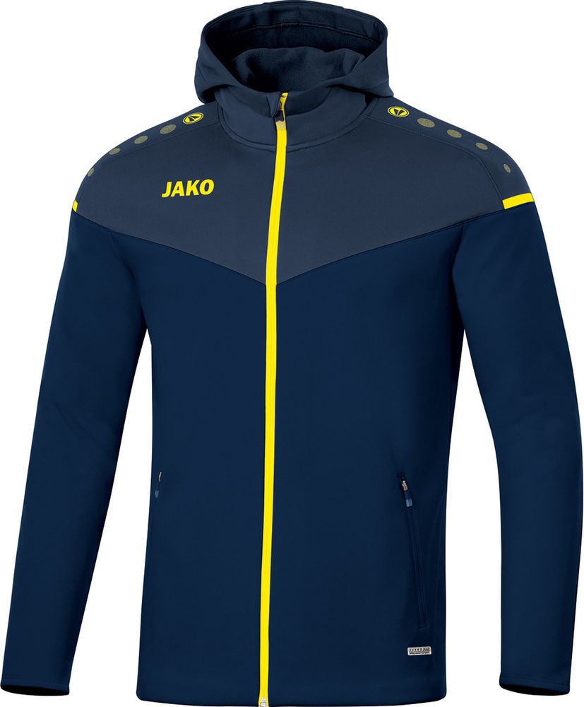 Jako Kapuzenjacke Champ 2.0 - marine/darkblue/neongelb