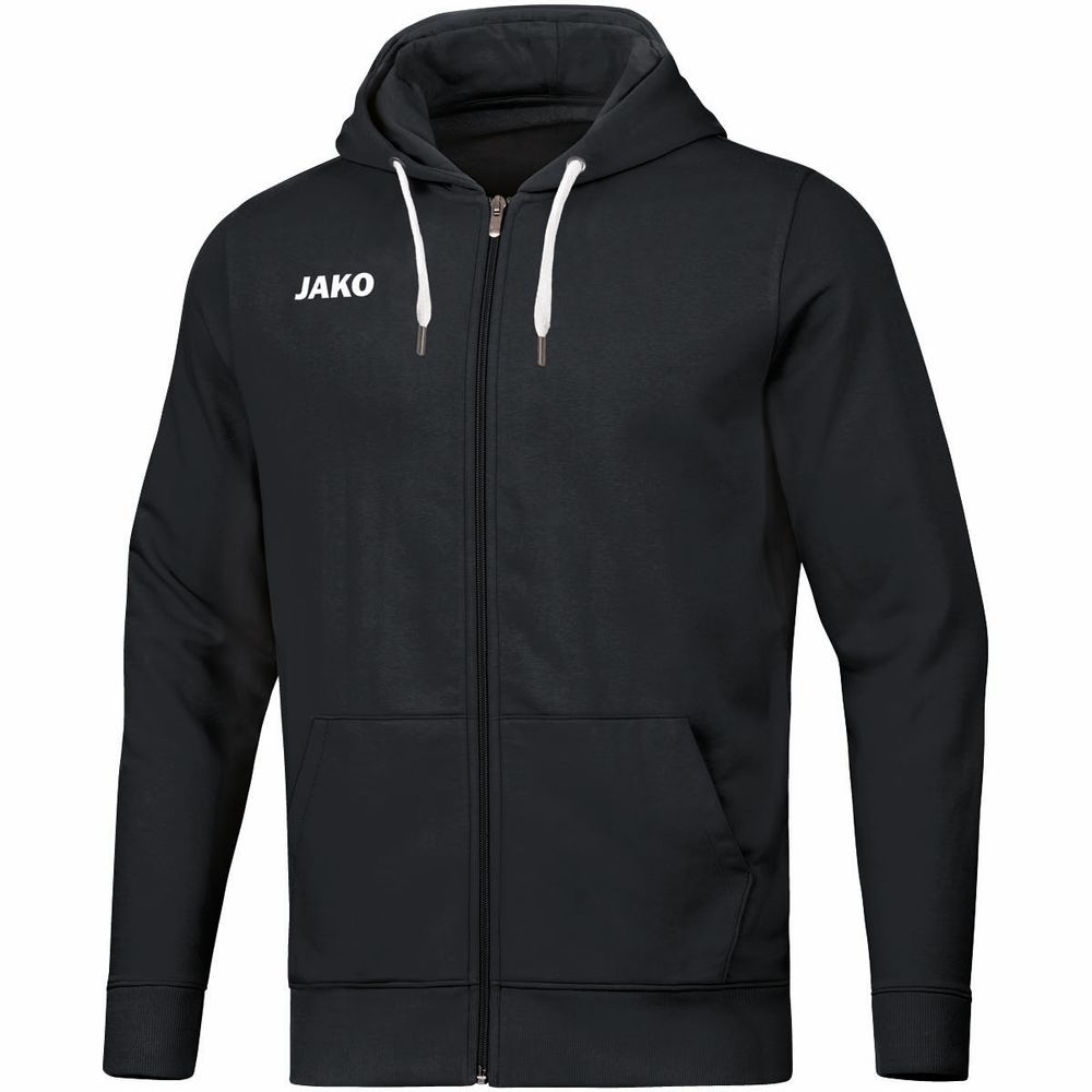 Jako Kapuzenjacke Base - schwarz