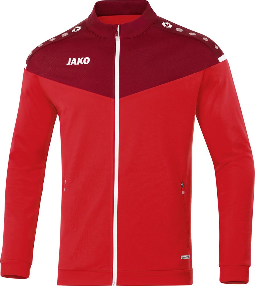 Jako Polyesterjacke Champ 2.0 - rot/weinrot