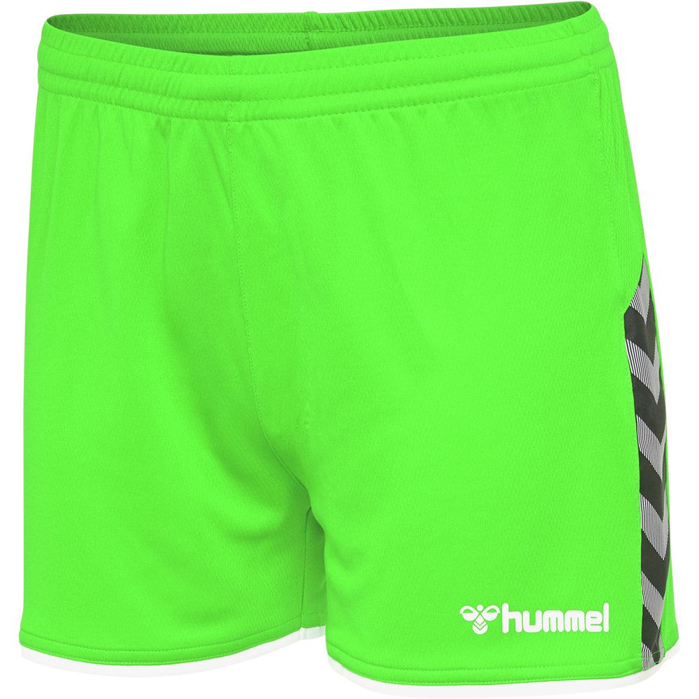 Hummel Hmlauthentic Poly Shorts Woman - green gecko