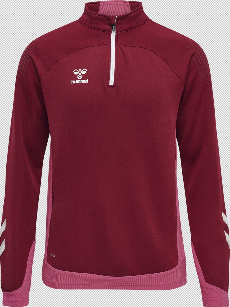 Hummel Hmllead Half Zip - biking red