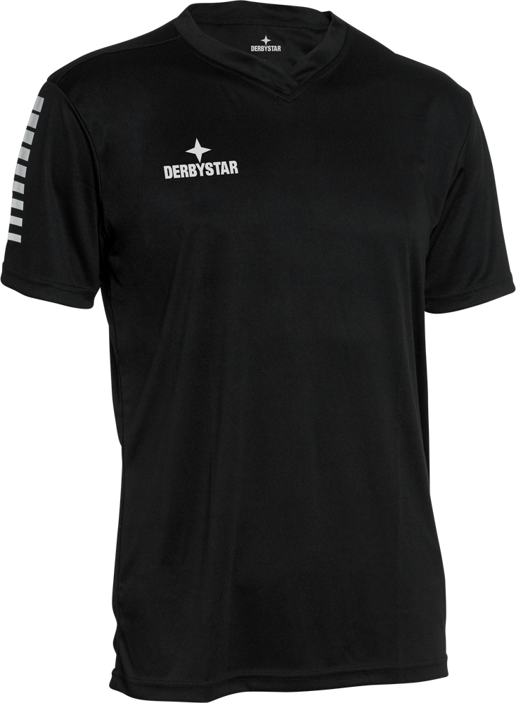 Derbystar Sp-Trikot Contra Kurz - sw/weiss