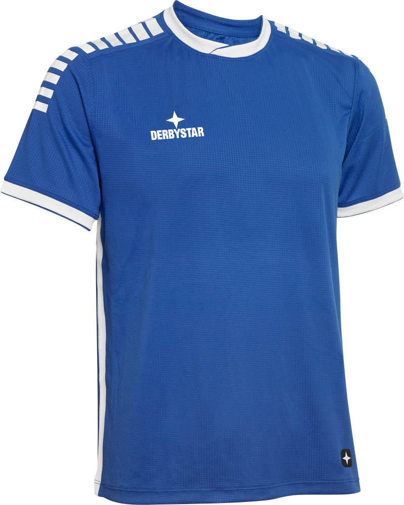 Derbystar Sp-Trikot Primo Kurz - bl/weiss