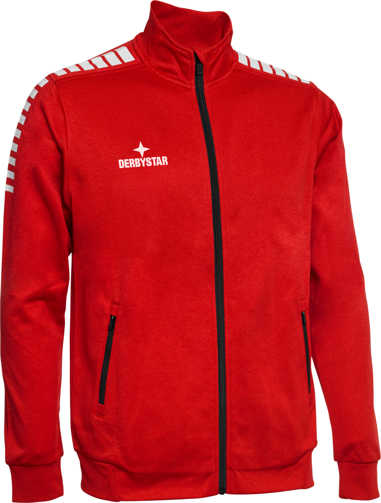 Derbystar Präsentationsjacke Primo - ro/weiss