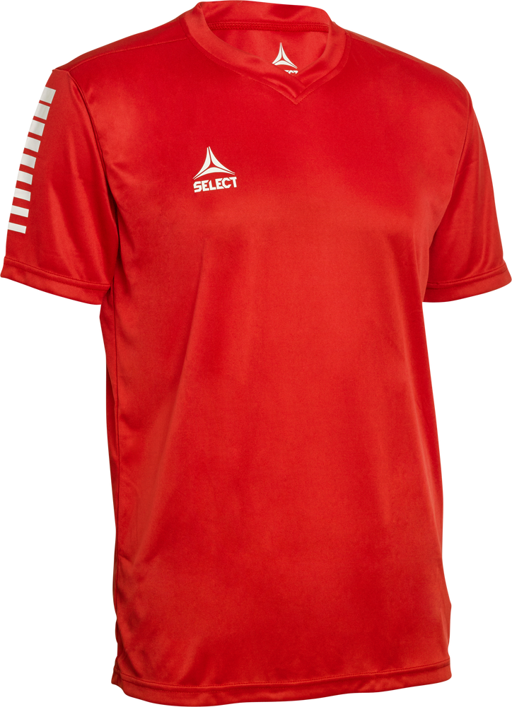 Select Sp-Trikot Pisa Kurz - ro/weiss