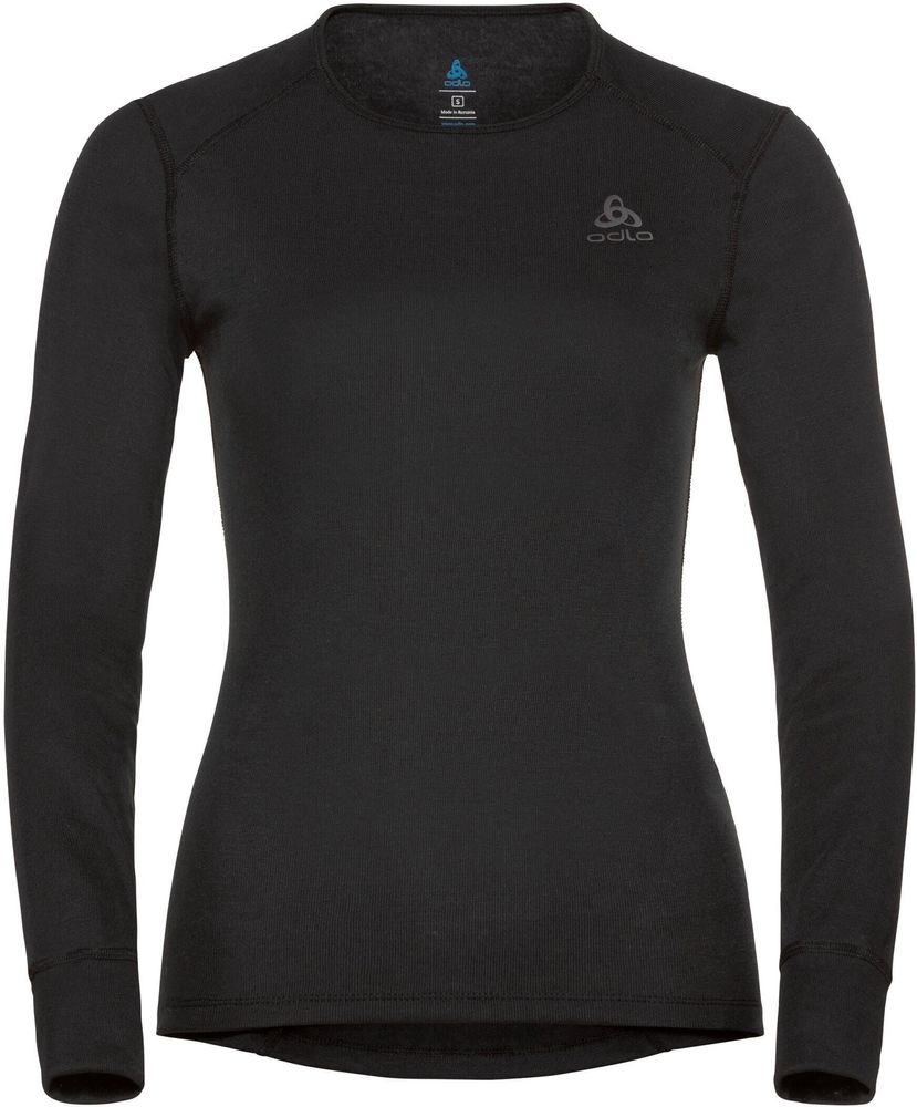 Odlo Bl Top Crew Neck L/S Active Wa - black