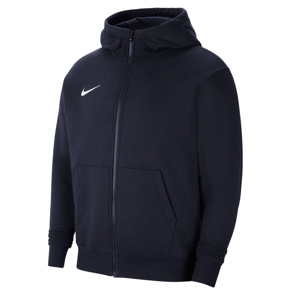 Nike Park Fleece-Fußball-Hoodie Kapuze mit durchgehendem Reißverschluss für ältere Kinder