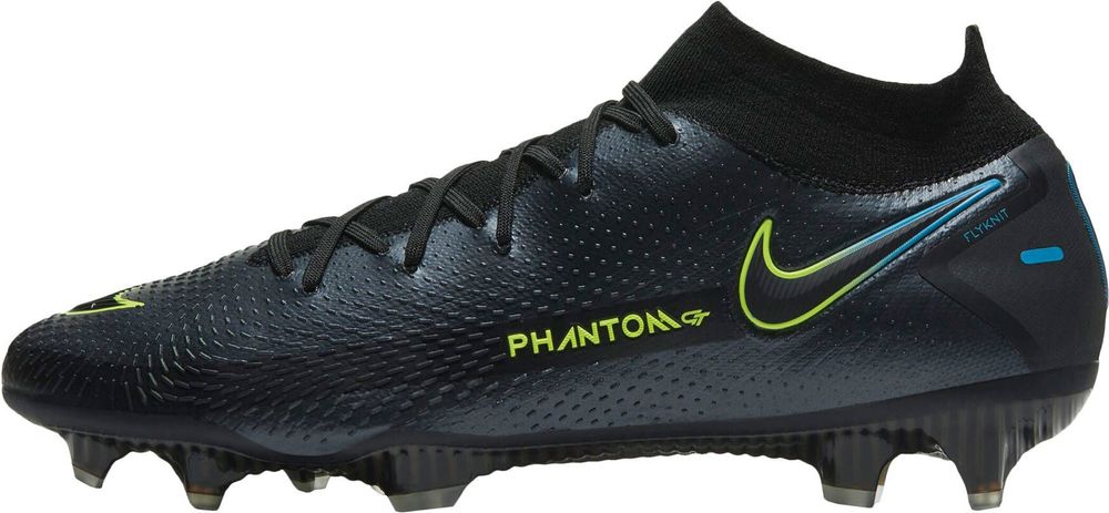 Nike Herren Fußballschuhe Phantom Gt Elite Df Fg black/black