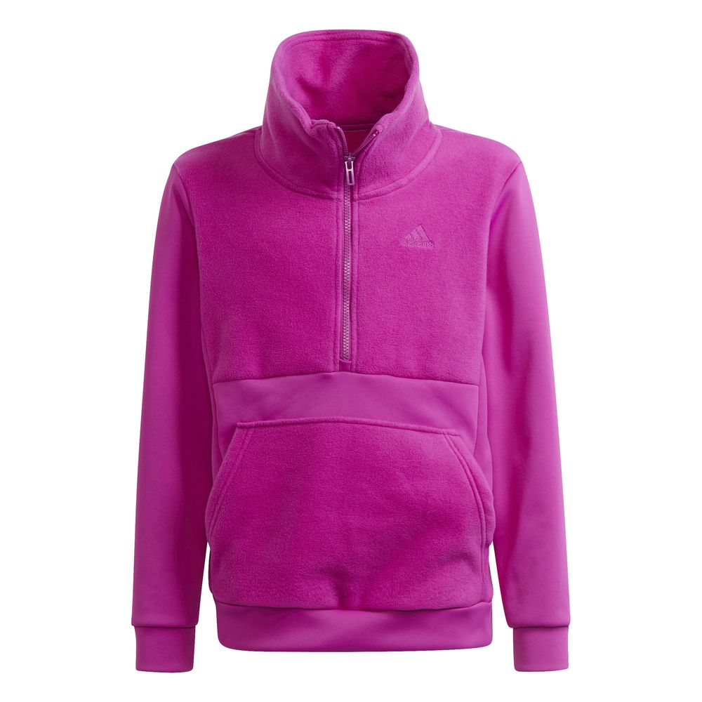 adidas Kinder Designed to Move Fleece Half Zip Oberteil – Genderneutral