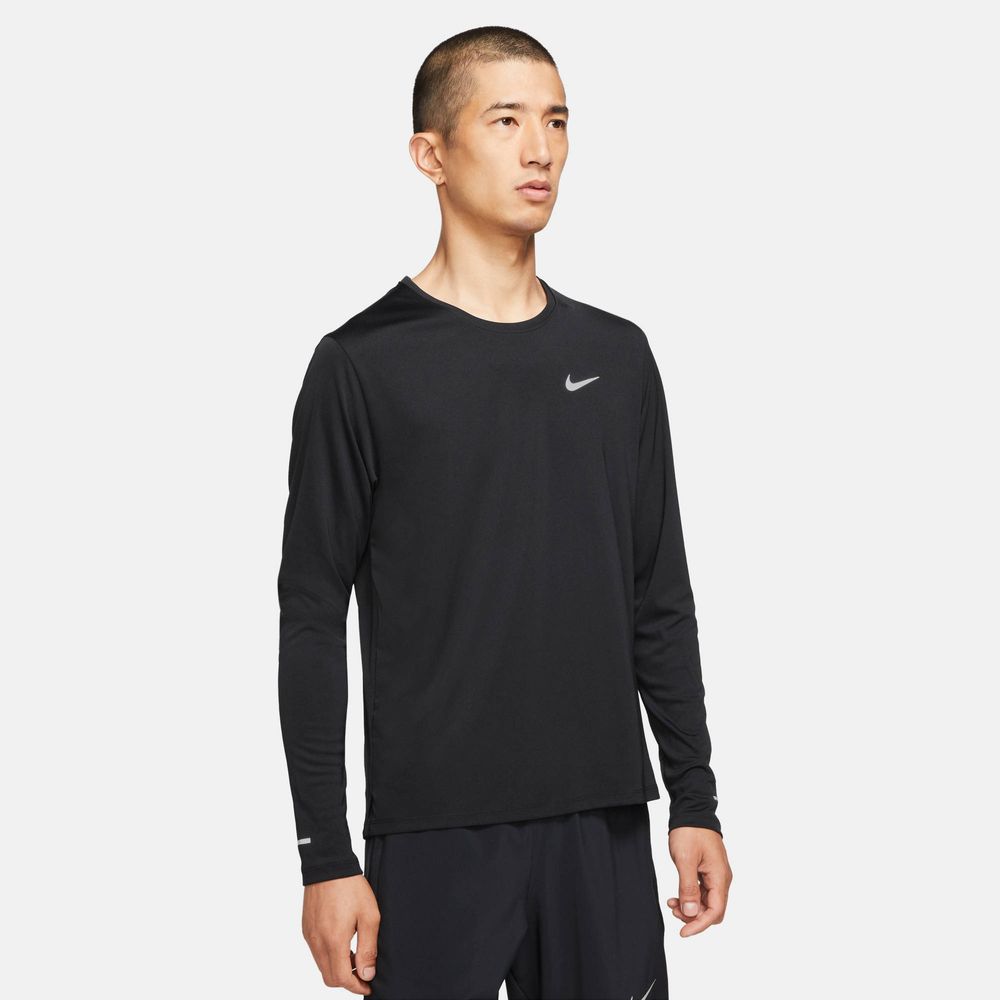 Nike Herren Sweatshirt M Nk Df Uv Miler Top Ls