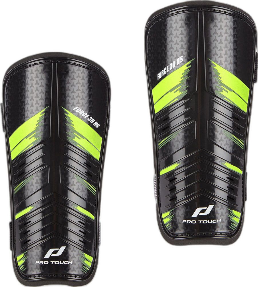 Pro Touch Schienb-Schütz. Force 30 Hs - black/yellowlight/wh