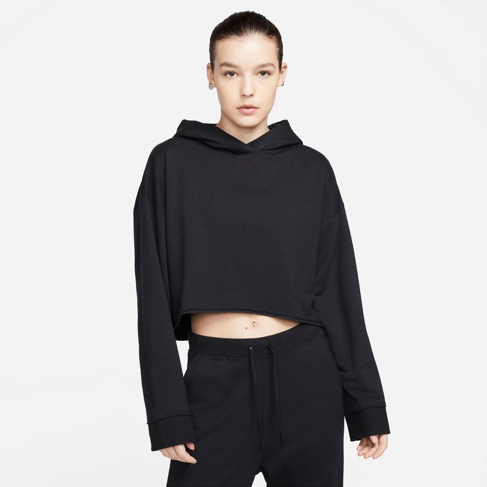 Nike Damen Hoodie Kaputzenjacke W Ny Luxe Flc Hoodie