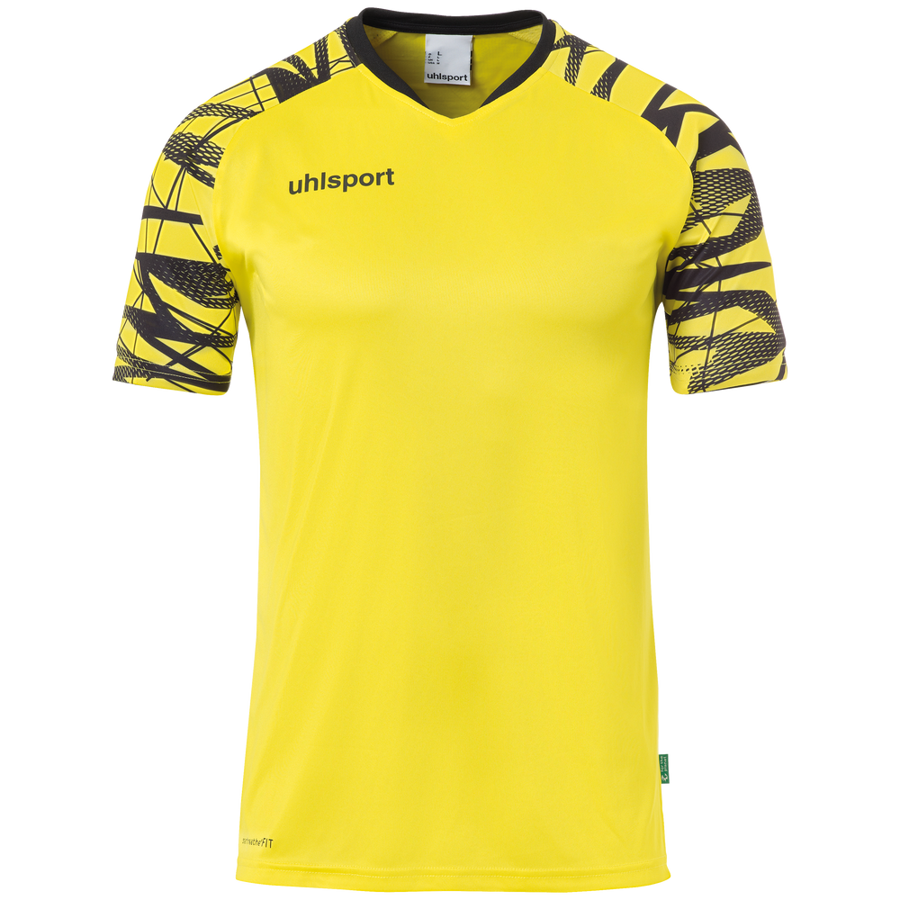 Uhlsport Goal 25 Trikot Kurzarm - limonengelb/schwarz
