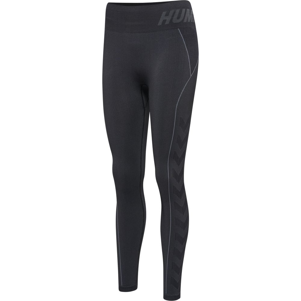 Hummel Hmlte Christel Seamless Mw Tights - black/asphalt melange