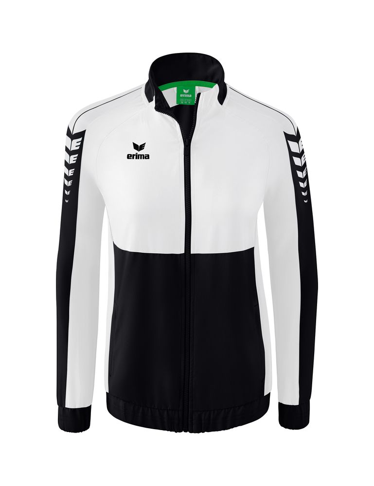 Erima Six Wings Presentation Jacket - black/white