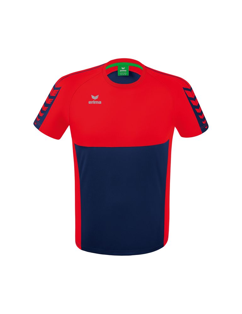 Erima Six Wings T-Shirt Function - new navy/red