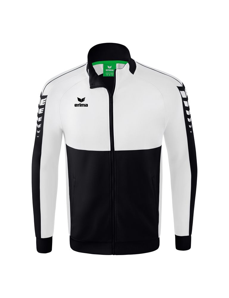 Erima Six Wings Training Jacket - black/white