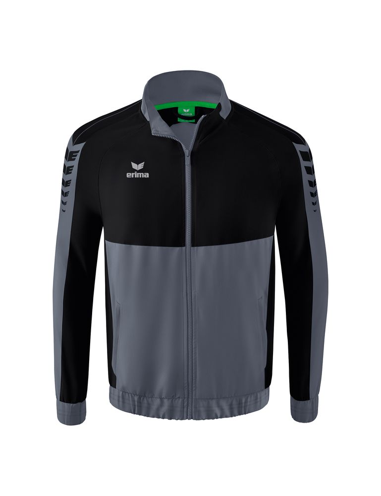 Erima Six Wings Presentation Jacket - slate grey/black