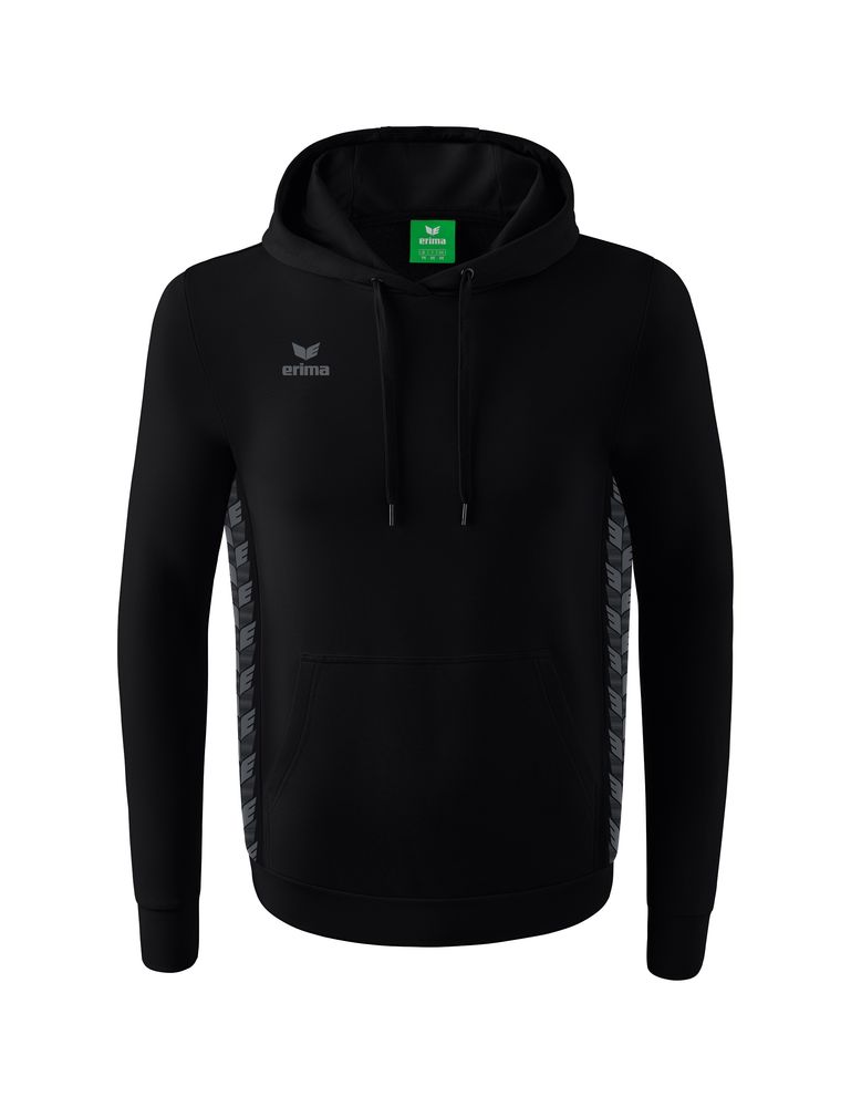 Erima Essential Team Hoody - black/slate grey