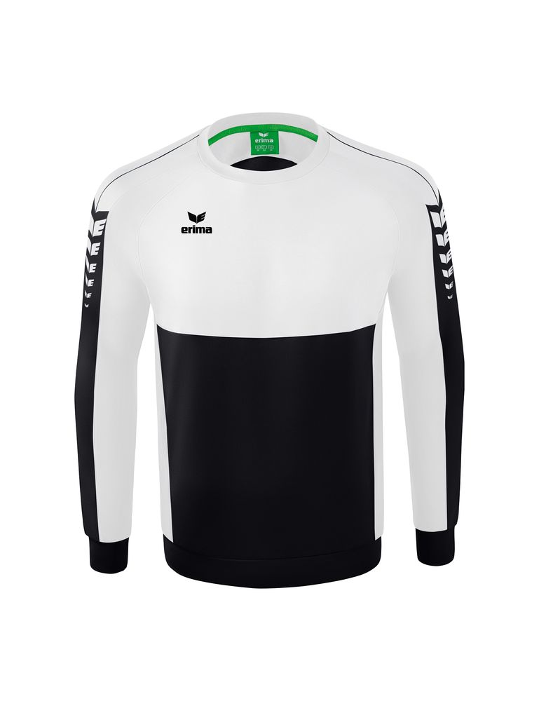 Erima Six Wings Sweatshirt - black/white