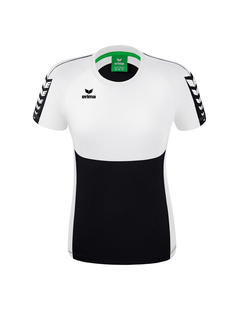 Erima Six Wings T-Shirt Function - black/white