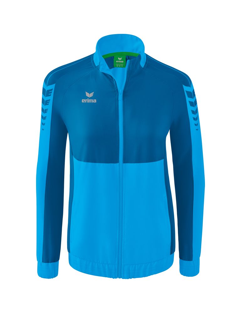 Erima Six Wings Presentation Jacket - curacao/mykonos