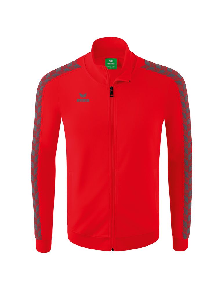 Erima Essential Team Training Jacket - red/slate grey