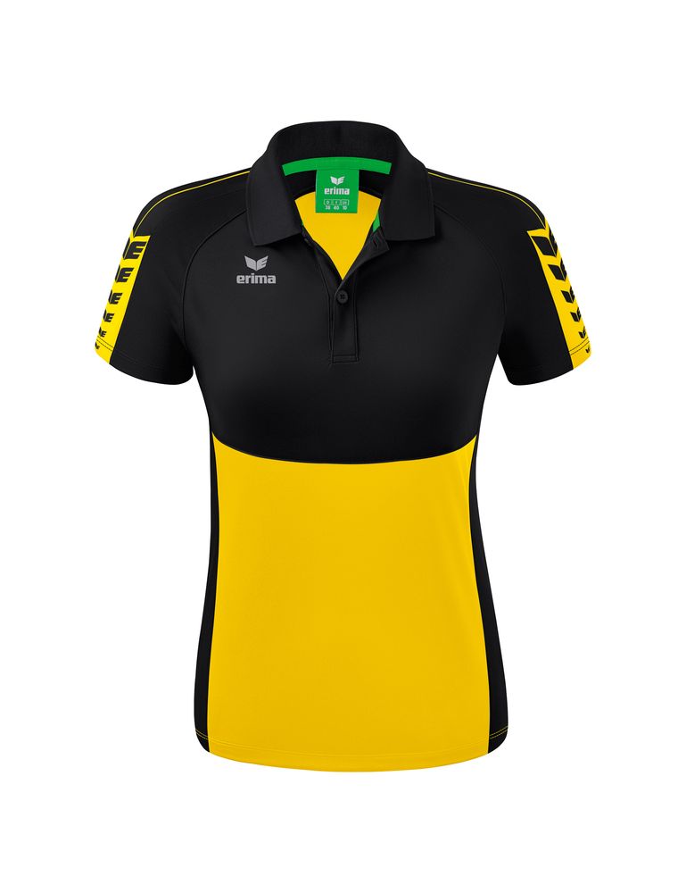 Erima Six Wings Poloshirt Function - yellow/black