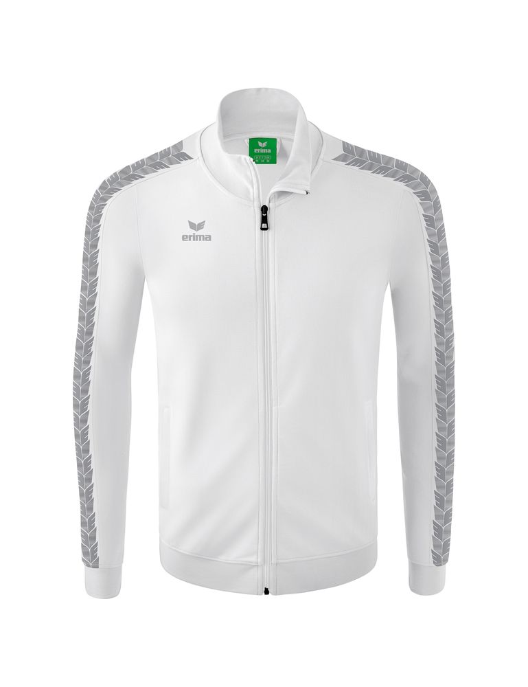 Erima Essential Team Training Jacket - white/monument grey