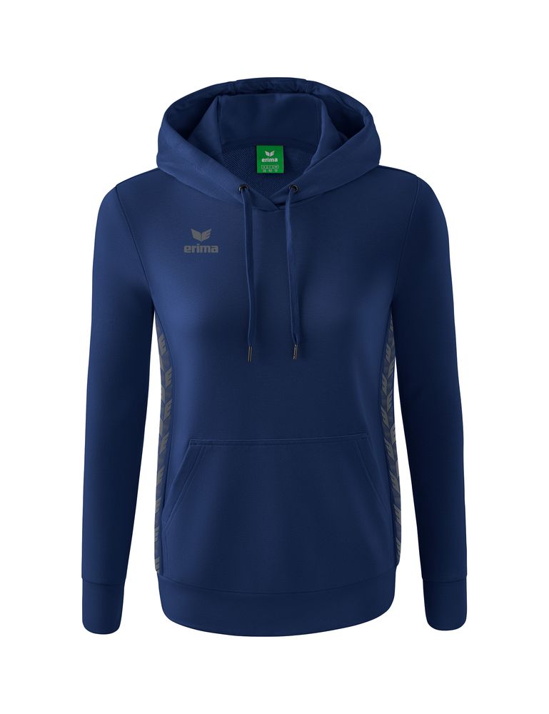 Erima Essential Team Hoody - new navy/slate grey