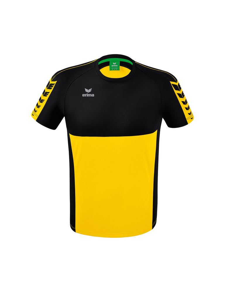 Erima Six Wings T-Shirt Function - yellow/black