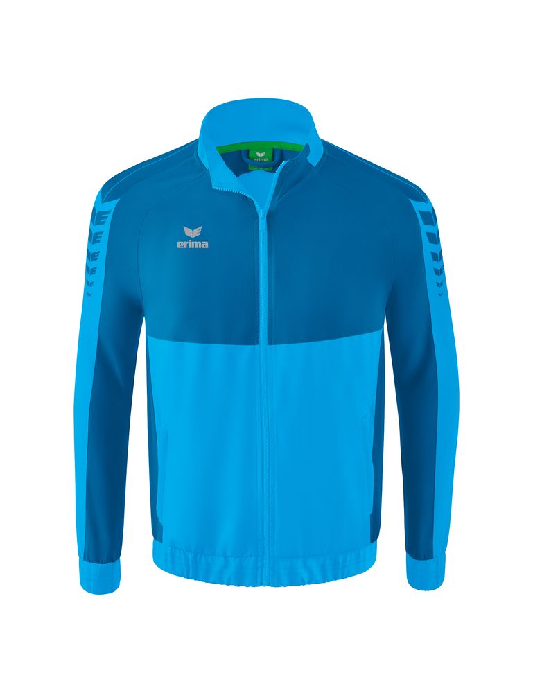 Erima Six Wings Presentation Jacket - curacao/mykonos