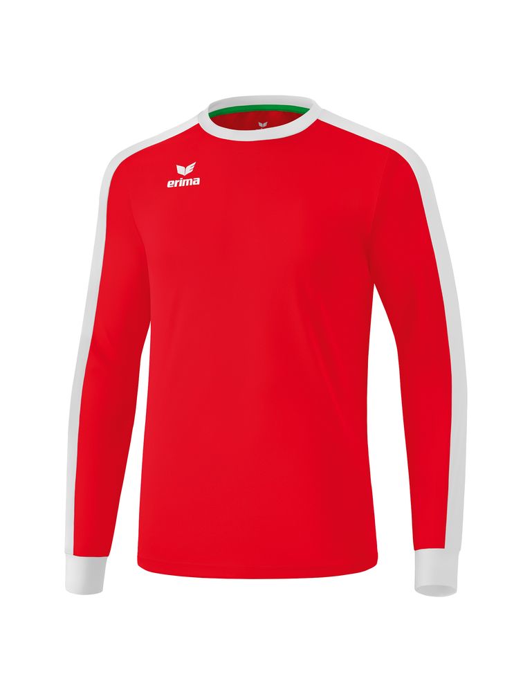 Erima Retro Star Jersey Longsleeve - red/white