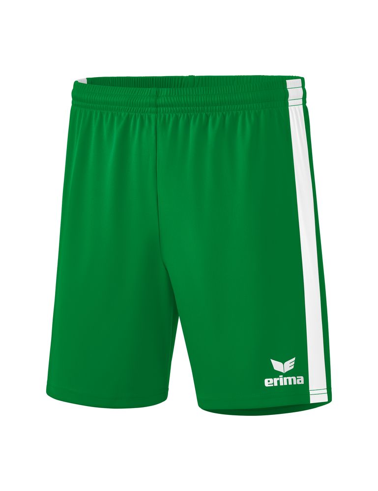 Erima Retro Star Shorts Without Inner Sli - smaragd/white