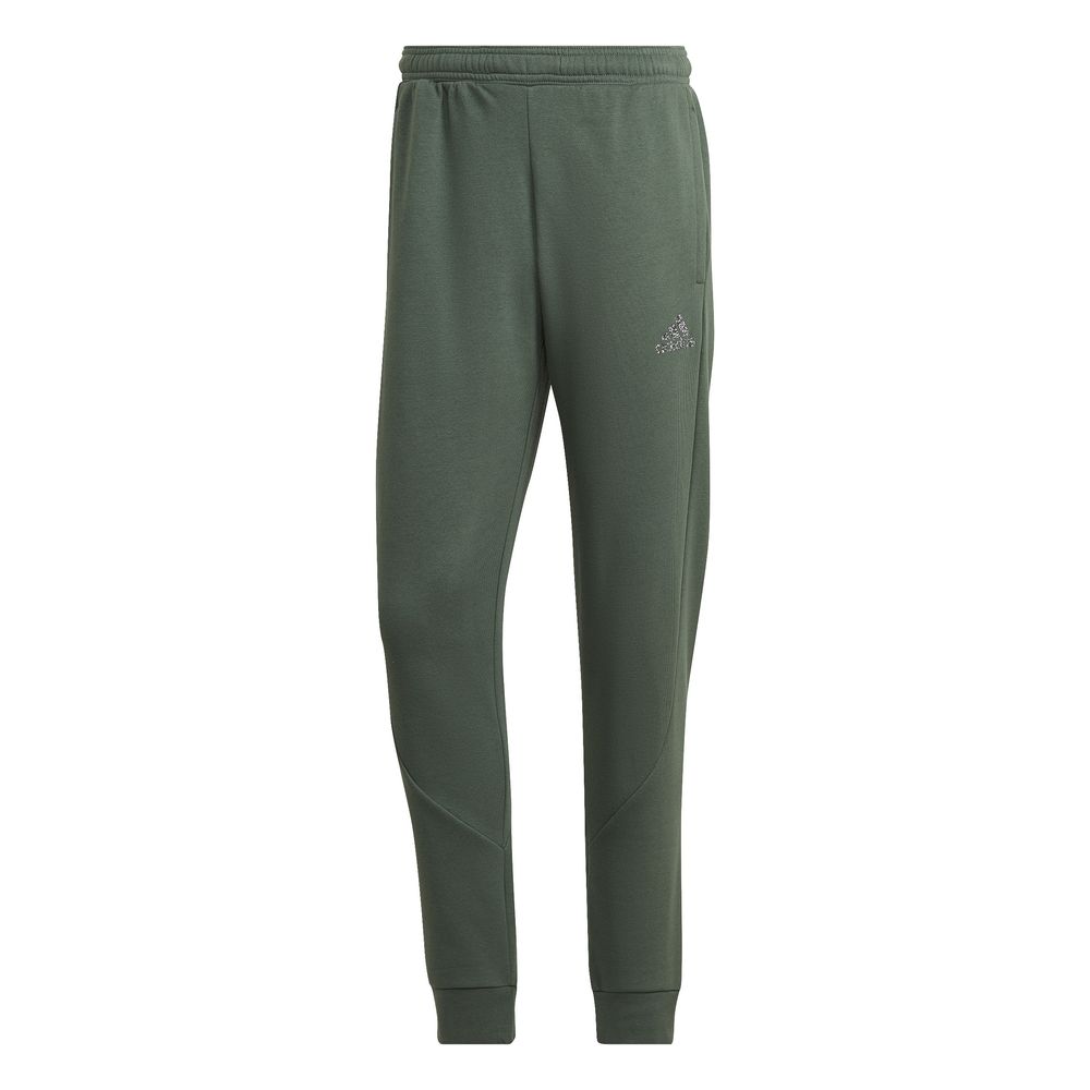 adidas Herren Stadium Fleece Badge of Sport Cuffed Hose