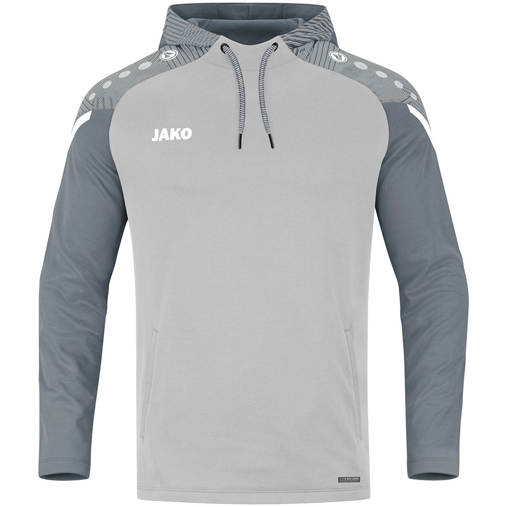 Jako Kapuzensweat Performance - soft grey/steingrau