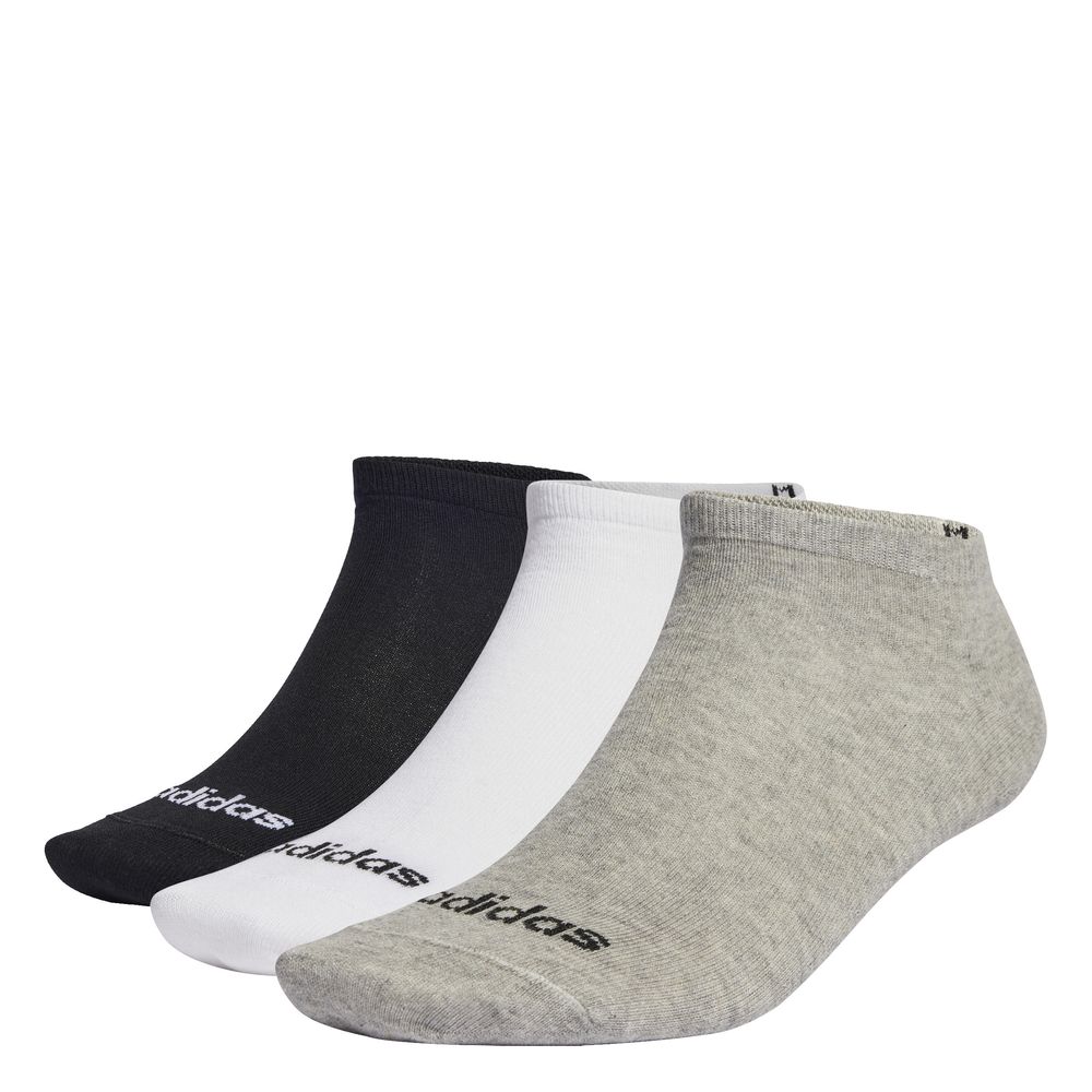 adidas Herren Thin Linear Low-Cut Socken, 3 Paar