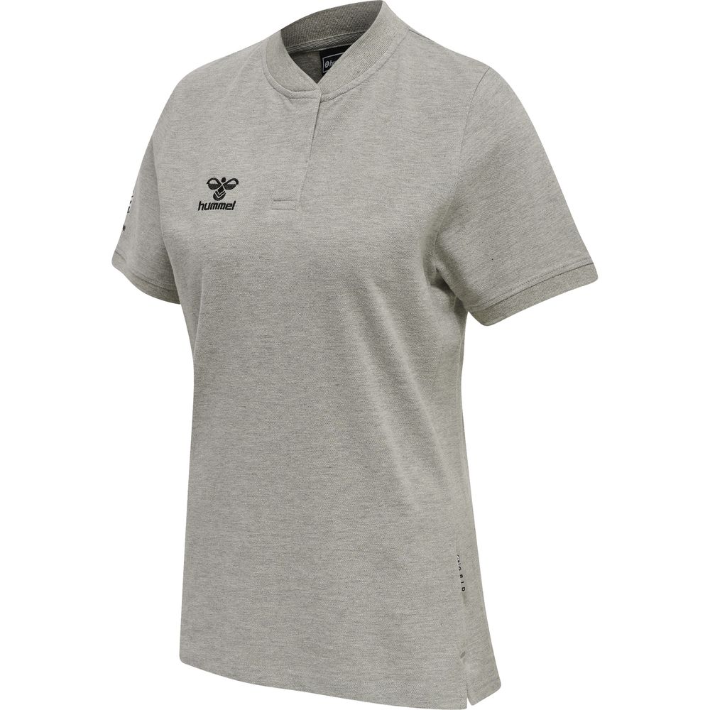Hummel Hmlmove Grid Polo Woman - grey melange