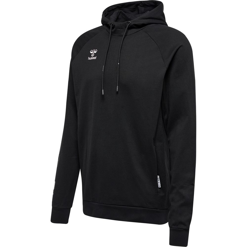 Hummel Hmlmove Grid Cotton Hoodie - black