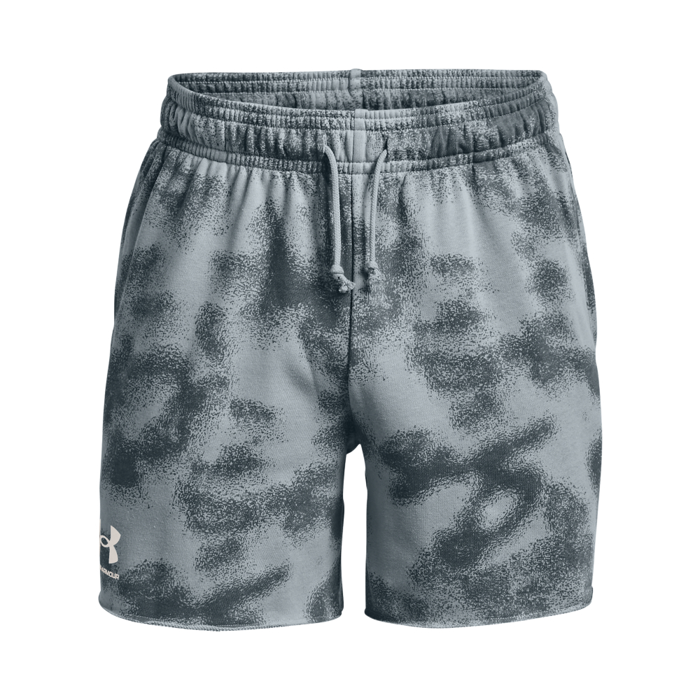 Under Armour Ua Rival Terry 6In Short - 465 harbor blue