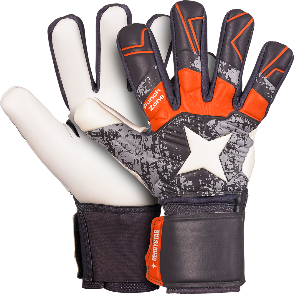 Derbystar Goalie V22 - grau orange