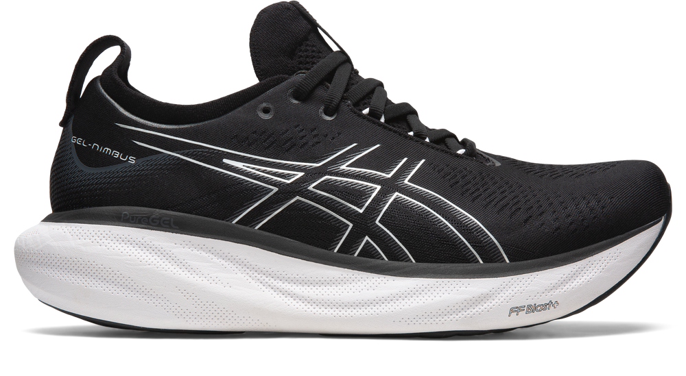 Asics Gel-Nimbus 25 - black/pure silver