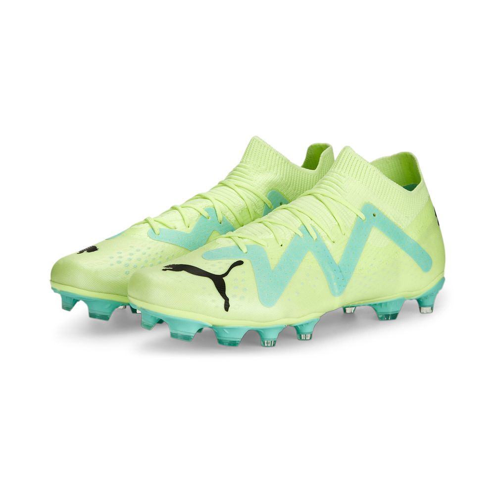 Puma Future Match Fg/Ag - fast yellow-puma black-electri