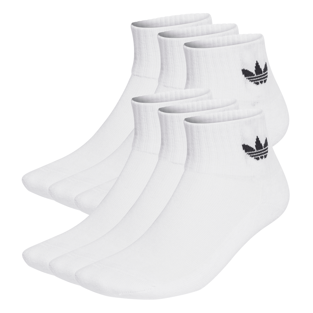 adidas Herren Mid Ankle Socken, 6 Paar