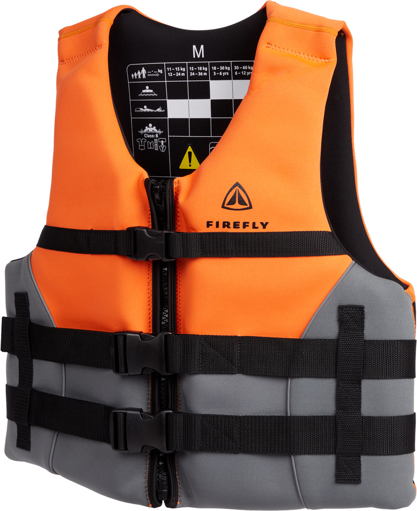 Firefly Ux.-Schutzweste Swim Vest Adult - orange/black/grey da
