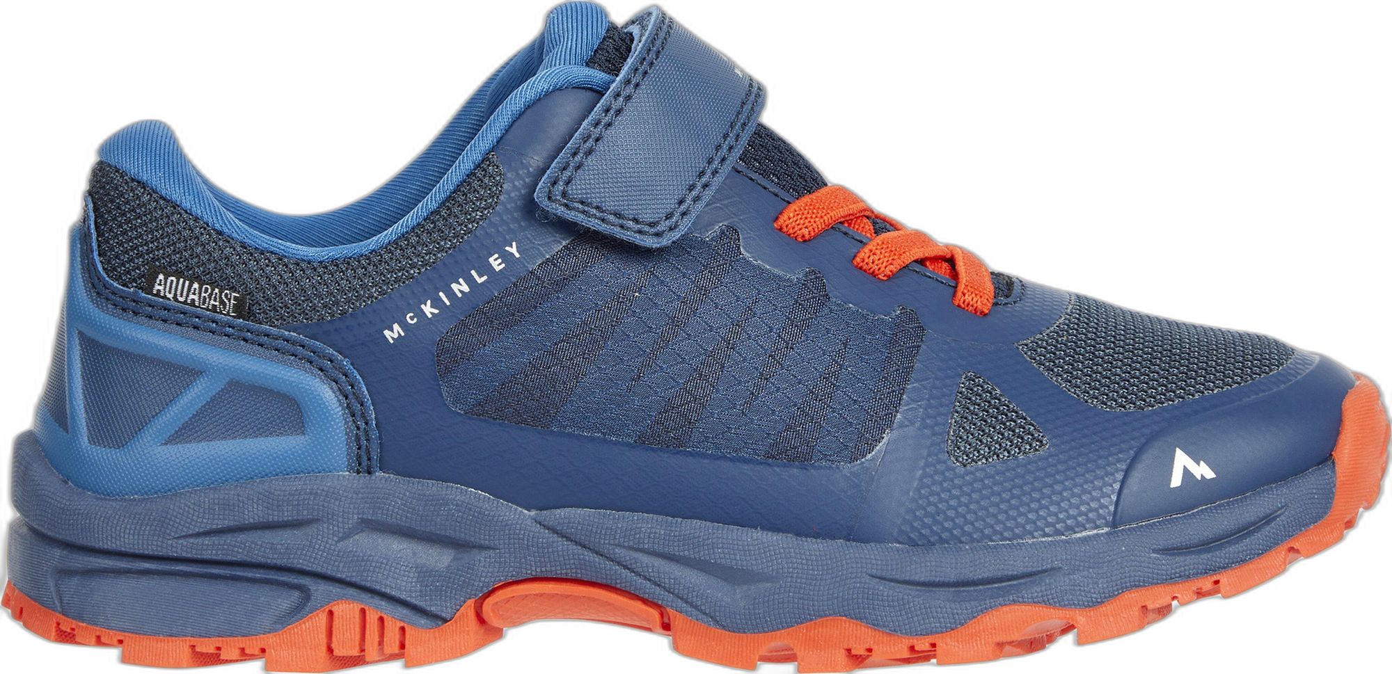 McKINLEY Ki.-Wander-Schuh Kansas Iii Aqb J - blue petrol/red