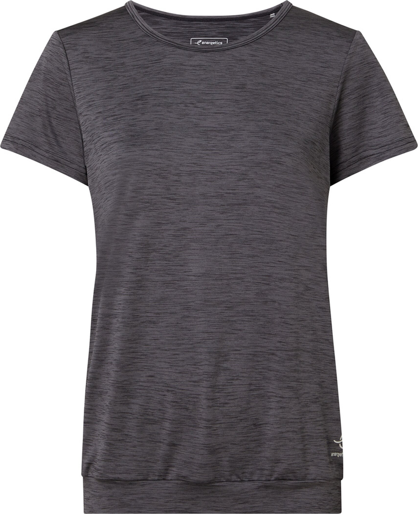 Energetics Da.-T-Shirt Jewel Ss W - melange/black/anthra